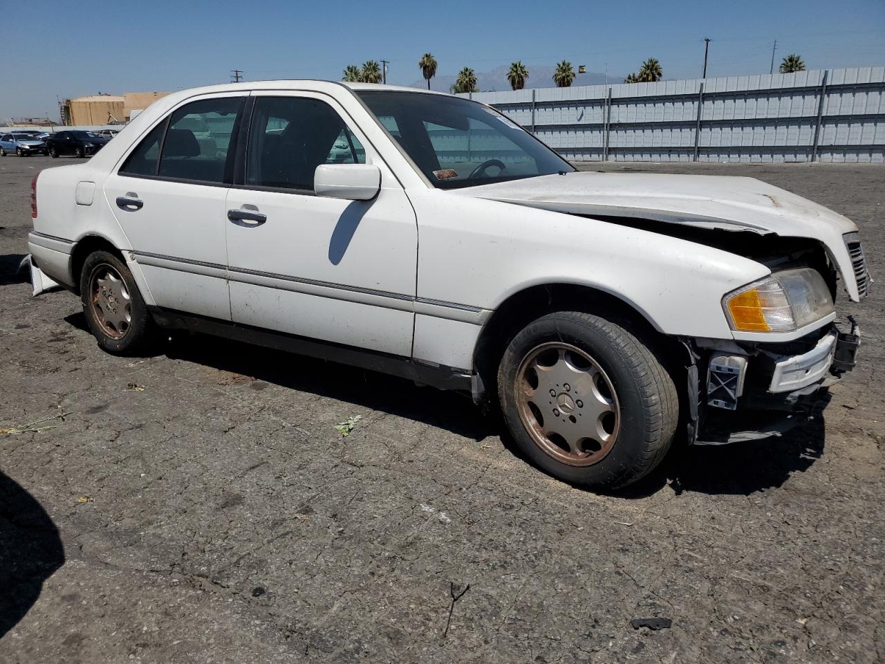 1994 Mercedes-benz C 280 White vin: WDBHA28EXRF057620