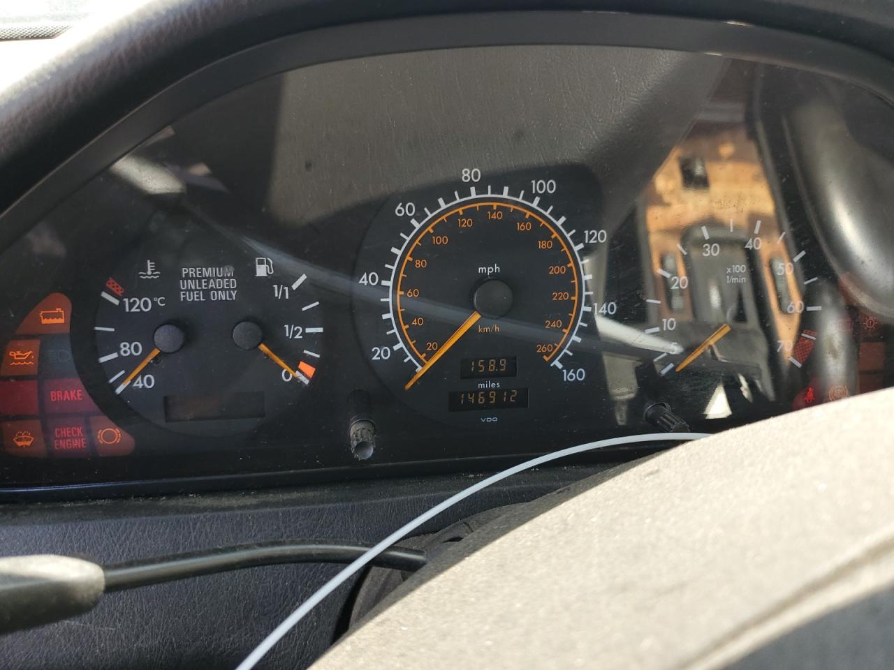1994 Mercedes-benz C 280 White vin: WDBHA28EXRF057620