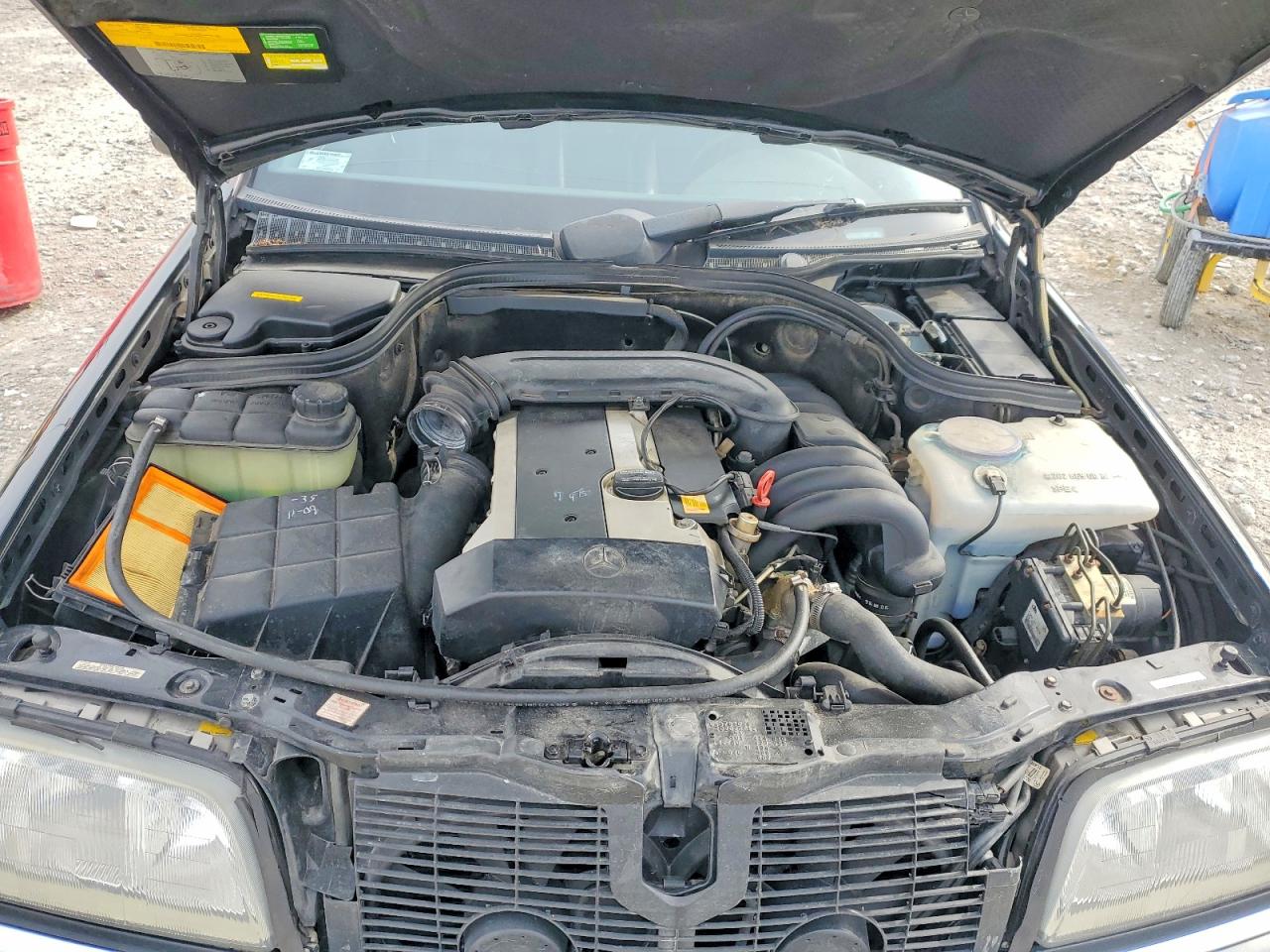 1997 Mercedes-benz C 280 Black vin: WDBHA28EXVF478814
