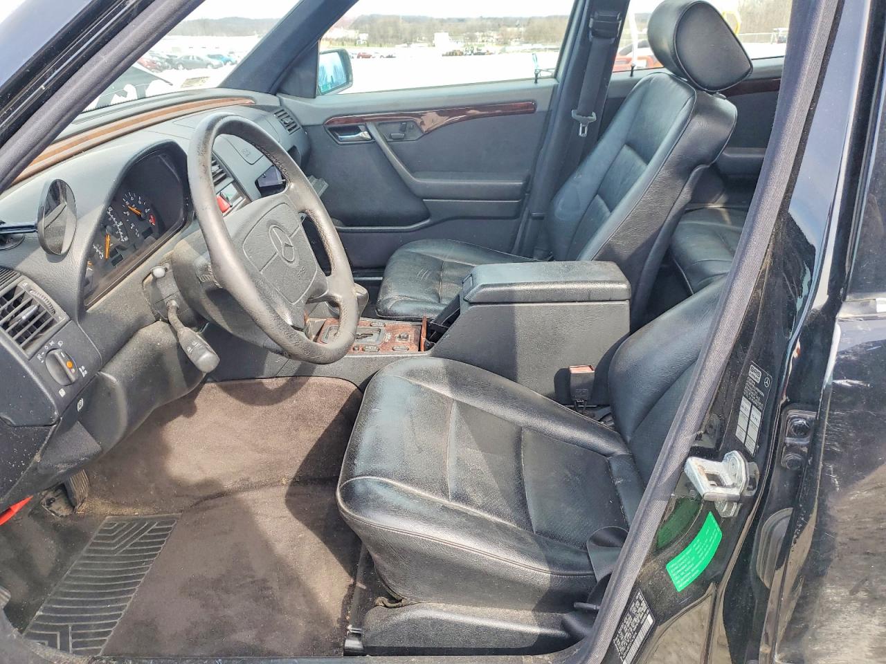 1997 Mercedes-benz C 280 Black vin: WDBHA28EXVF478814