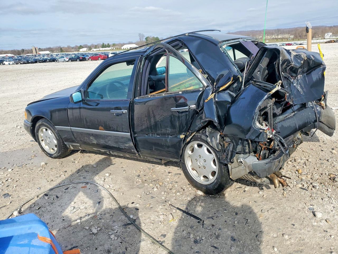 1997 Mercedes-benz C 280 Black vin: WDBHA28EXVF478814