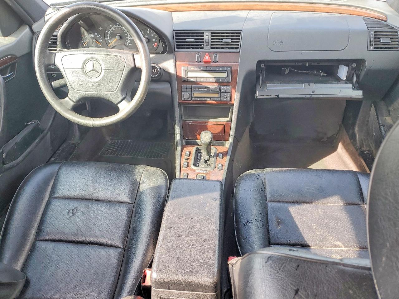 1997 Mercedes-benz C 280 Black vin: WDBHA28EXVF478814