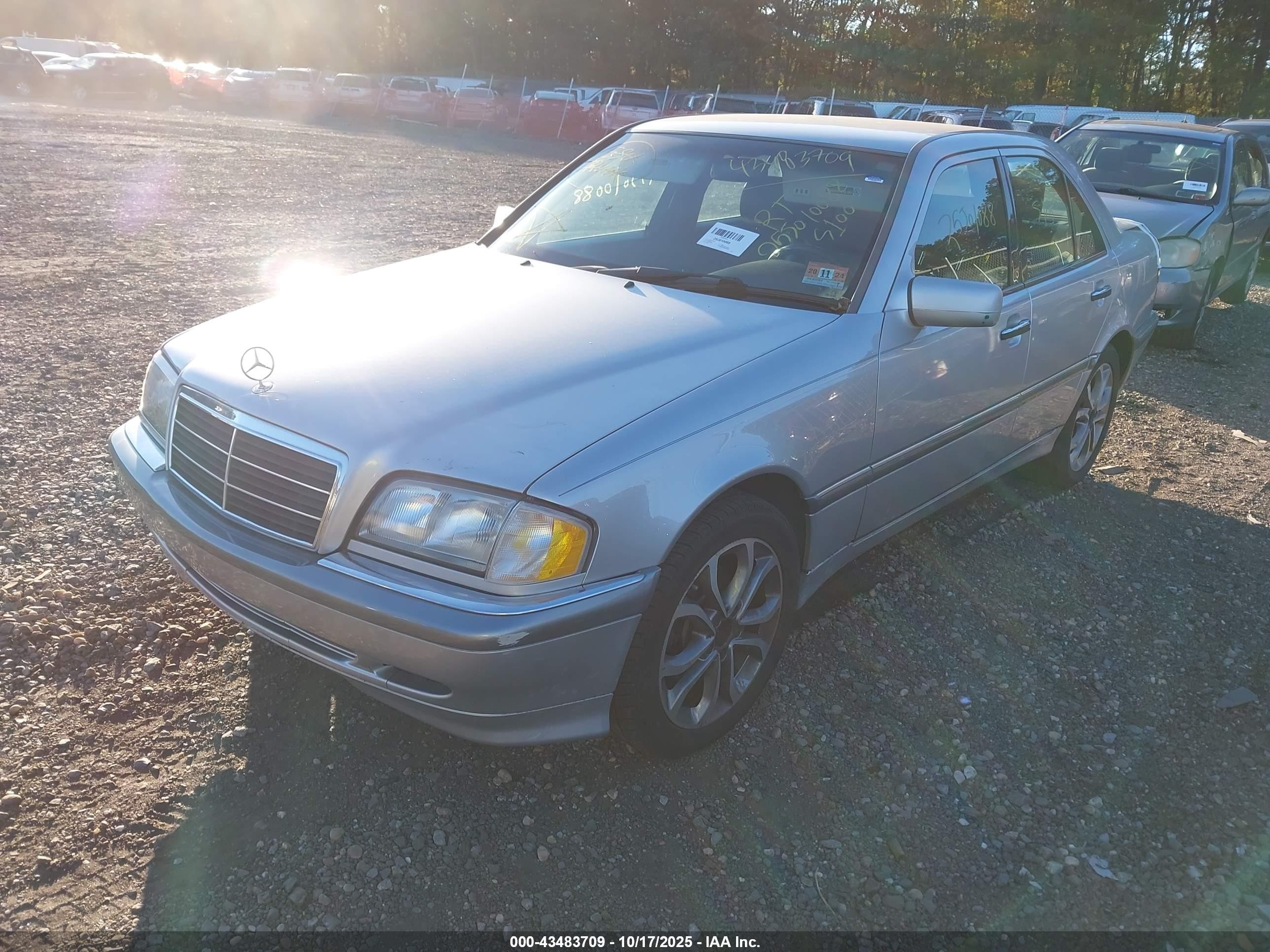 1998 Mercedes-benz C 280   Серый vin: WDBHA29G0WA626080