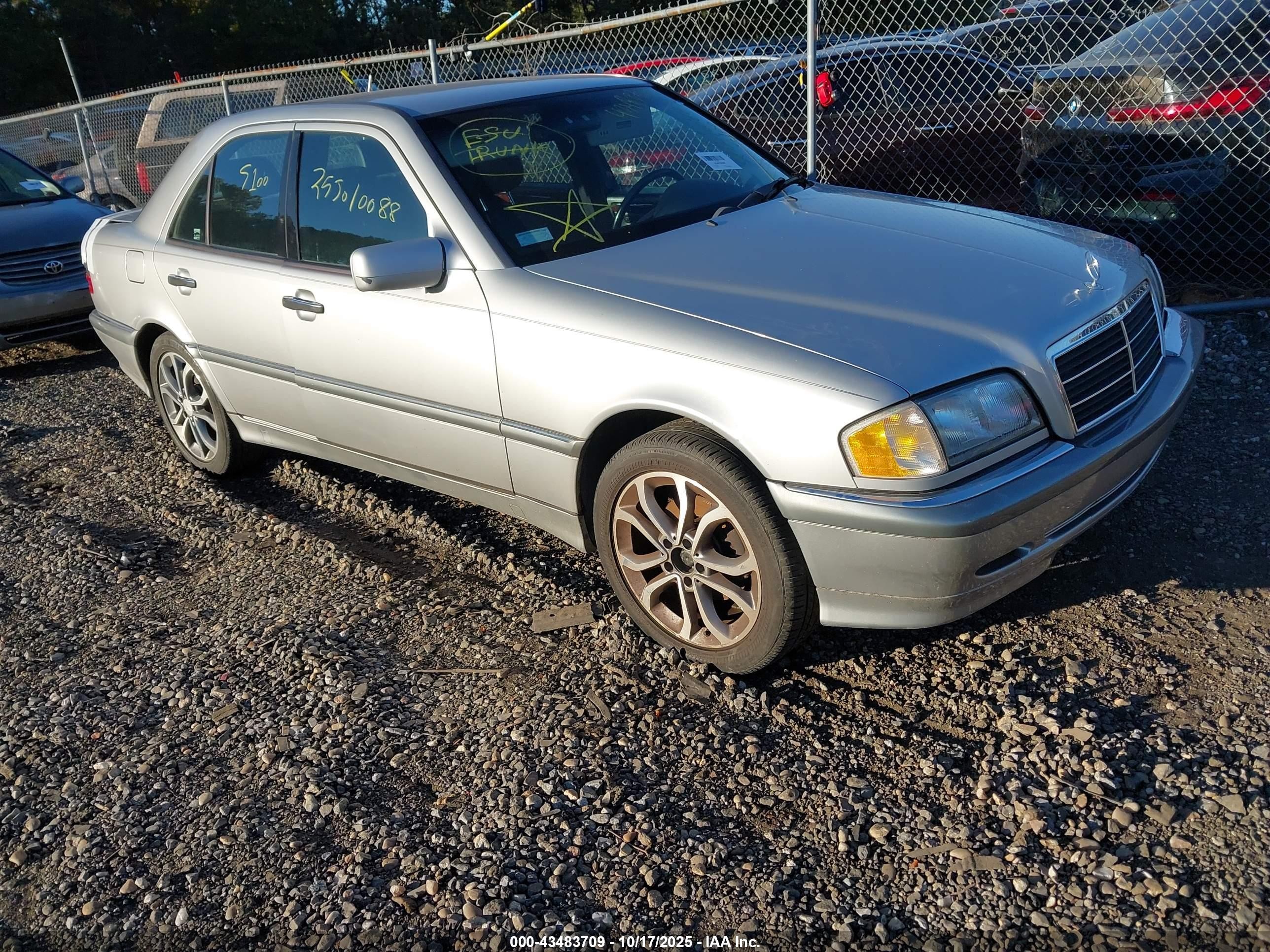 1998 Mercedes-benz C 280   Серый vin: WDBHA29G0WA626080