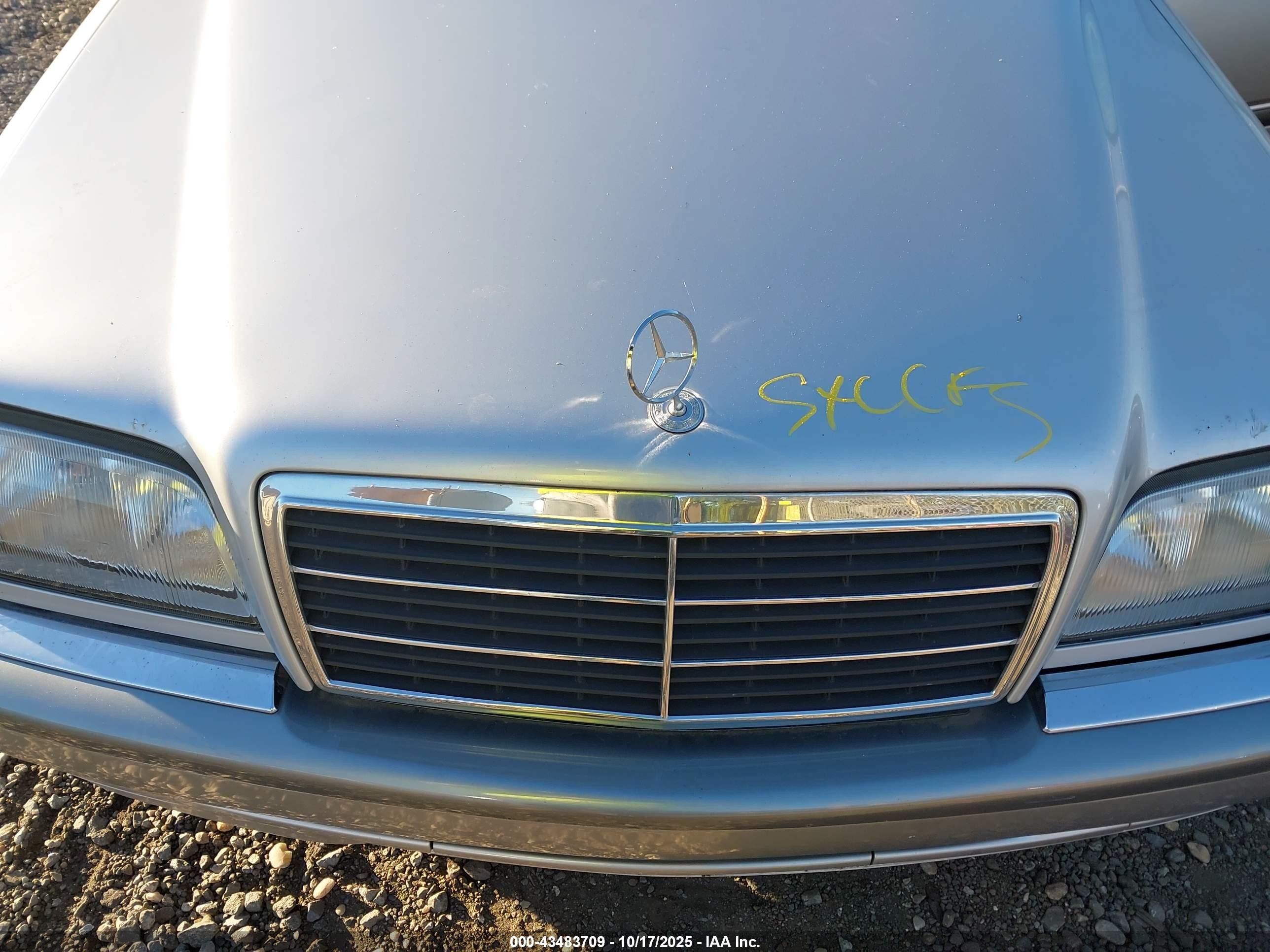1998 Mercedes-benz C 280   Серый vin: WDBHA29G0WA626080