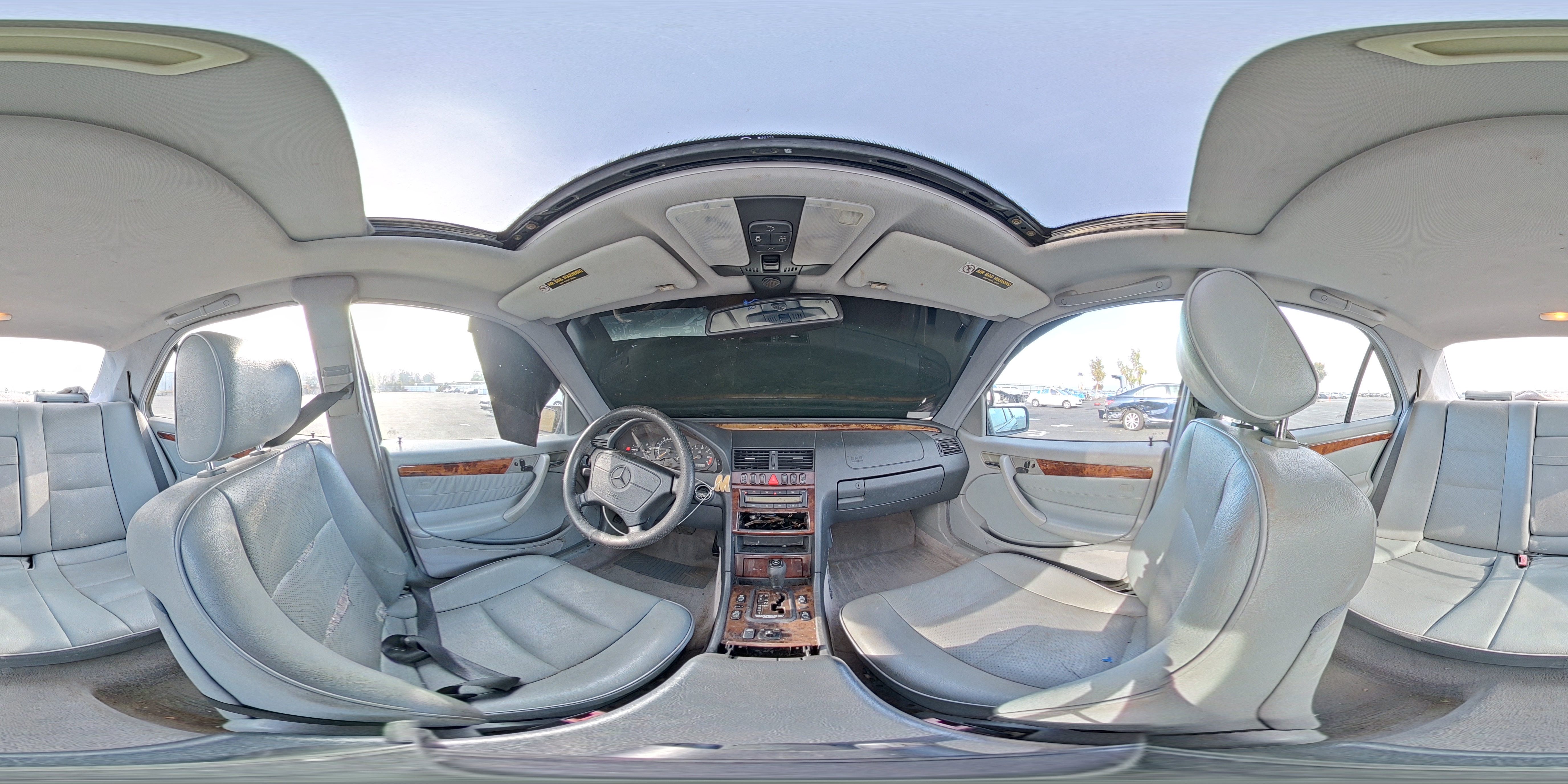 1999 Mercedes-benz C 280 Синий vin: WDBHA29G0XA727198
