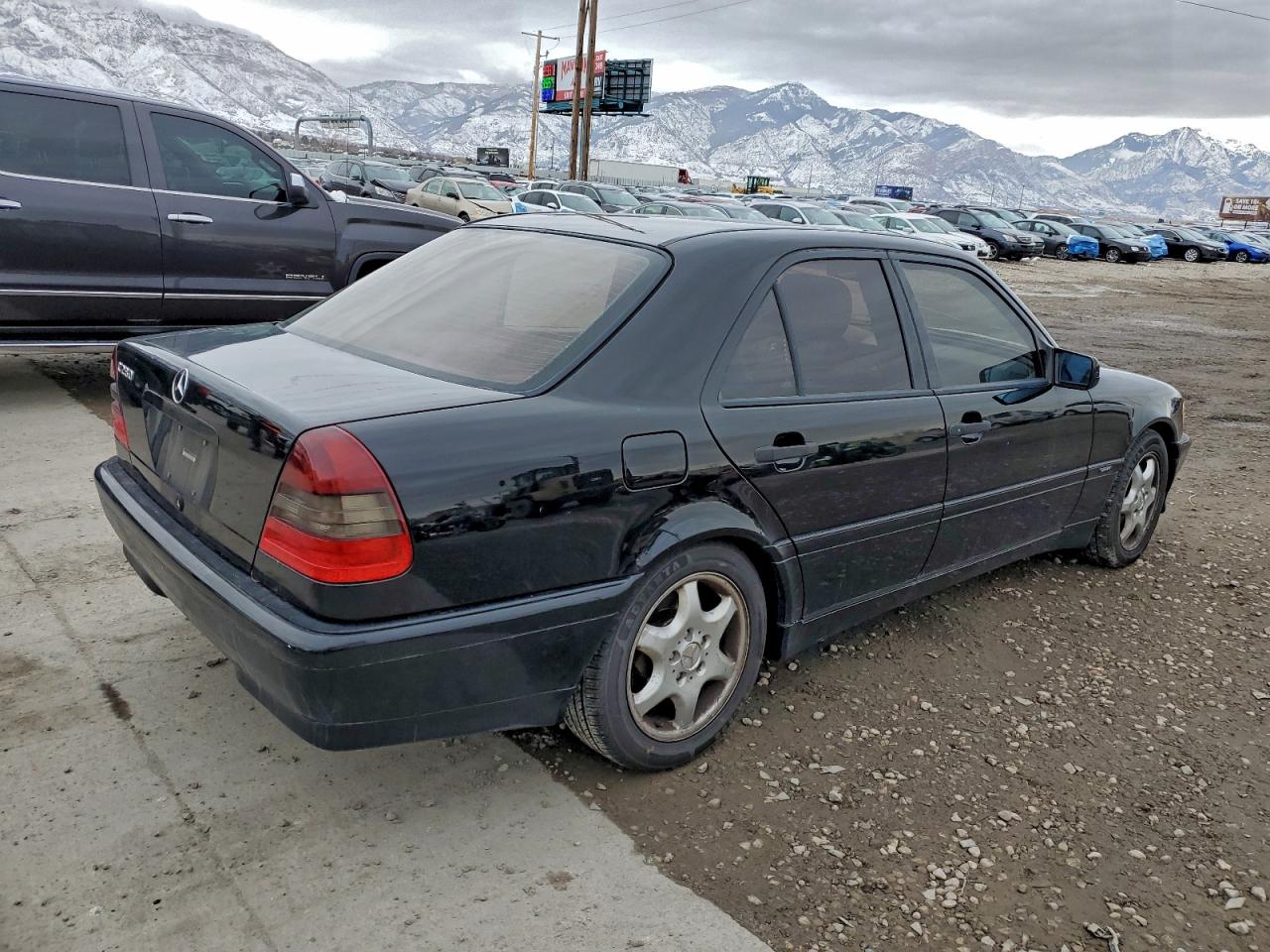 1999 Mercedes-benz C 280 Black vin: WDBHA29G1XA658859
