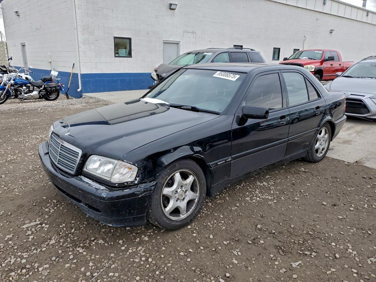 1999 Mercedes-benz C 280 Black vin: WDBHA29G1XA658859