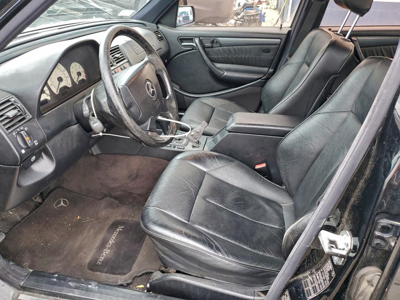 1999 Mercedes-benz C 280 Black vin: WDBHA29G1XA658859