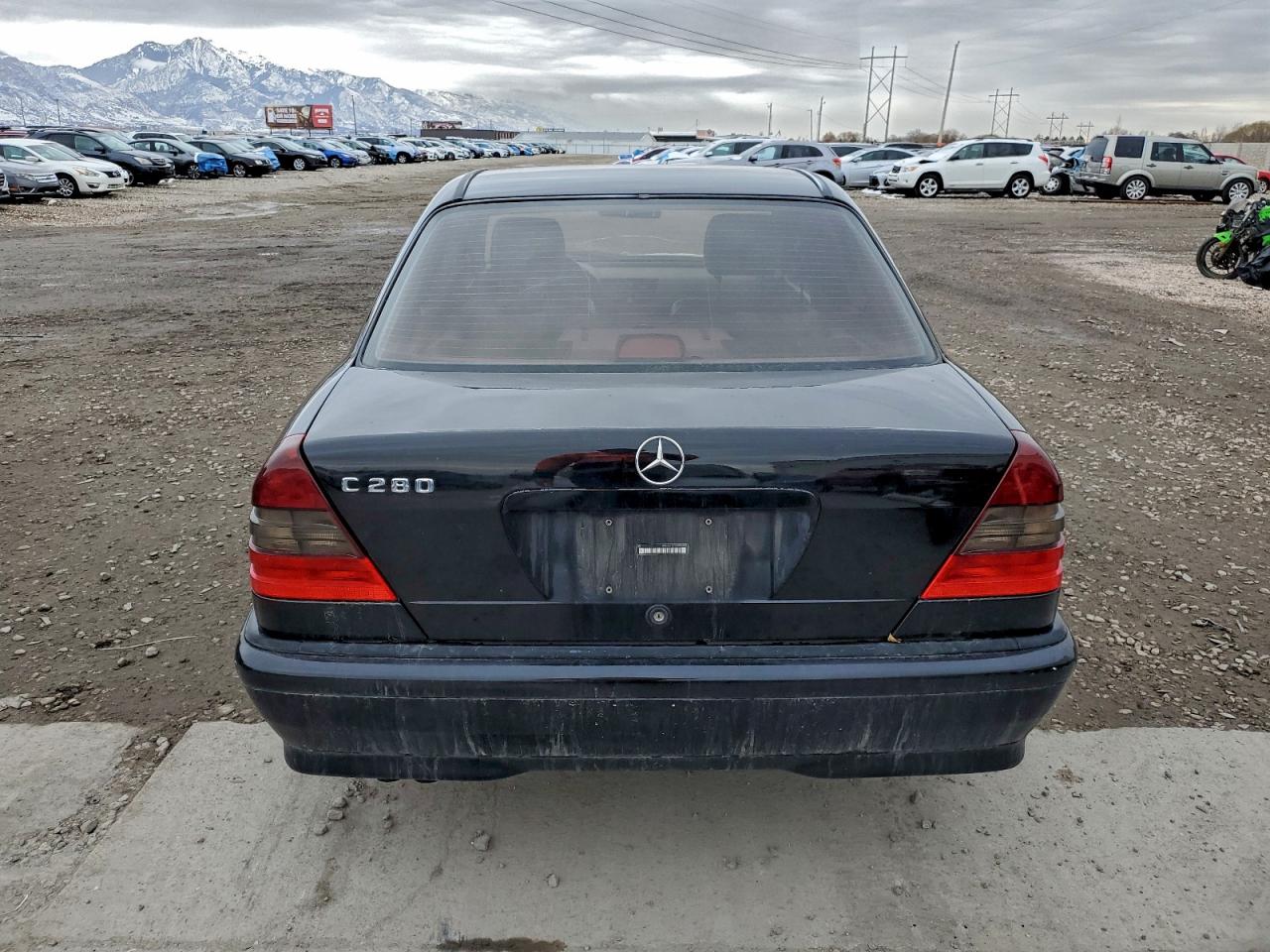1999 Mercedes-benz C 280 Black vin: WDBHA29G1XA658859