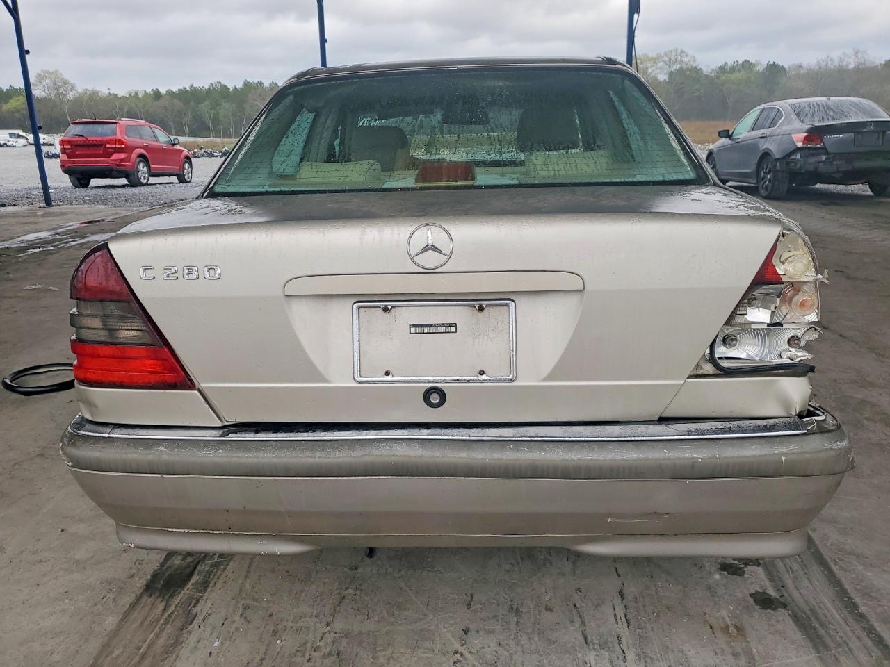 1998 Mercedes-benz C 280 Silver vin: WDBHA29G2WA618286