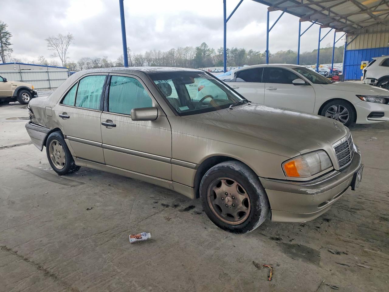 1998 Mercedes-benz C 280 Silver vin: WDBHA29G2WA618286