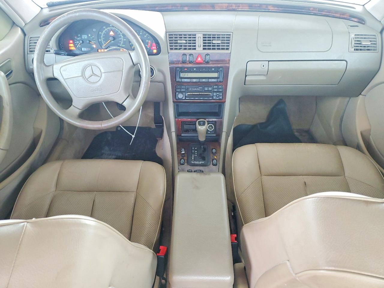 1998 Mercedes-benz C 280 Silver vin: WDBHA29G2WA618286