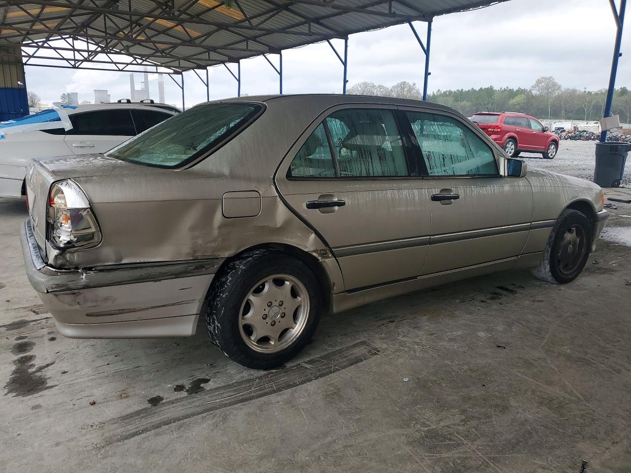 1998 Mercedes-benz C 280 Silver vin: WDBHA29G2WA618286
