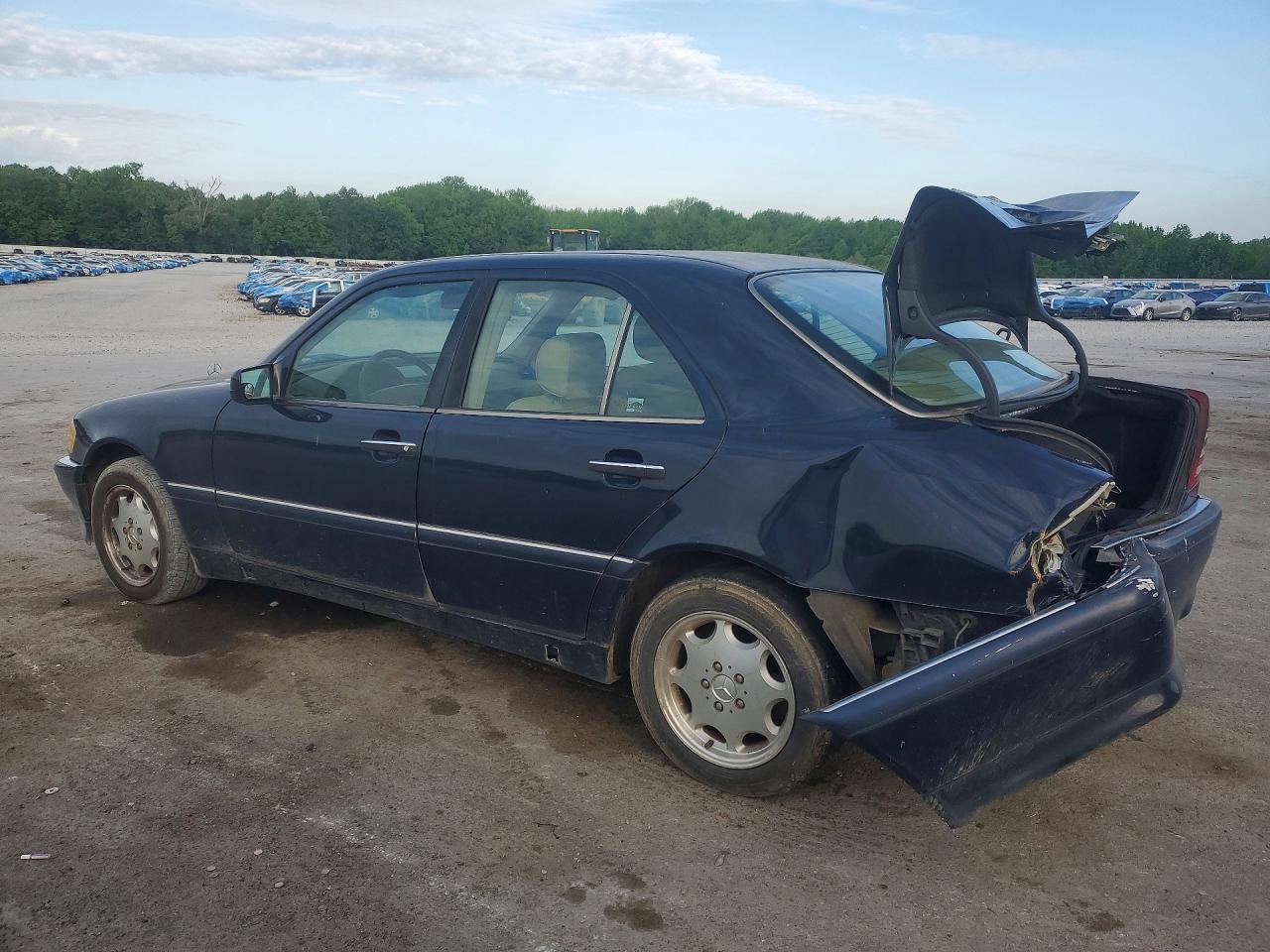 1998 Mercedes-benz C 280 Синий vin: WDBHA29G2WA627344