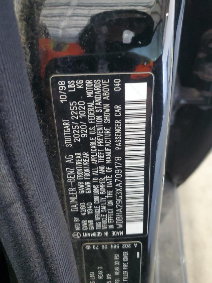 1999 Mercedes-benz C 280 Черный vin: WDBHA29G3XA709178