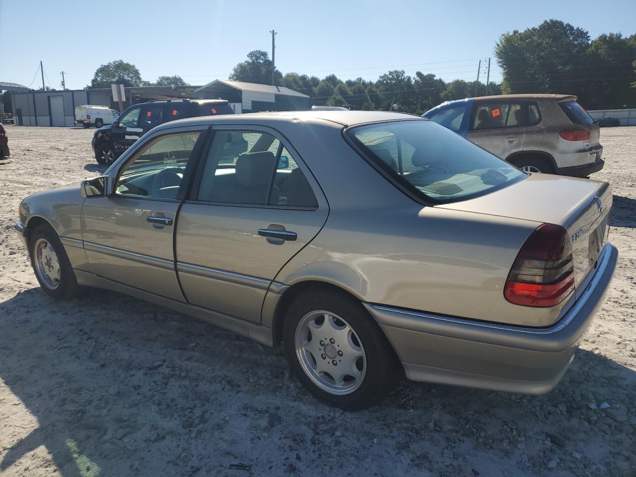 1999 Mercedes-benz C 280 Золотой vin: WDBHA29G3XA725154