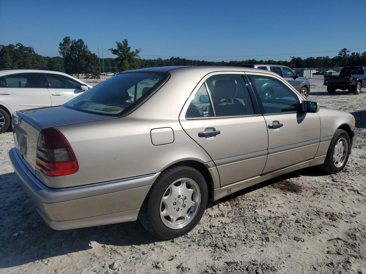1999 Mercedes-benz C 280 Золотой vin: WDBHA29G3XA725154
