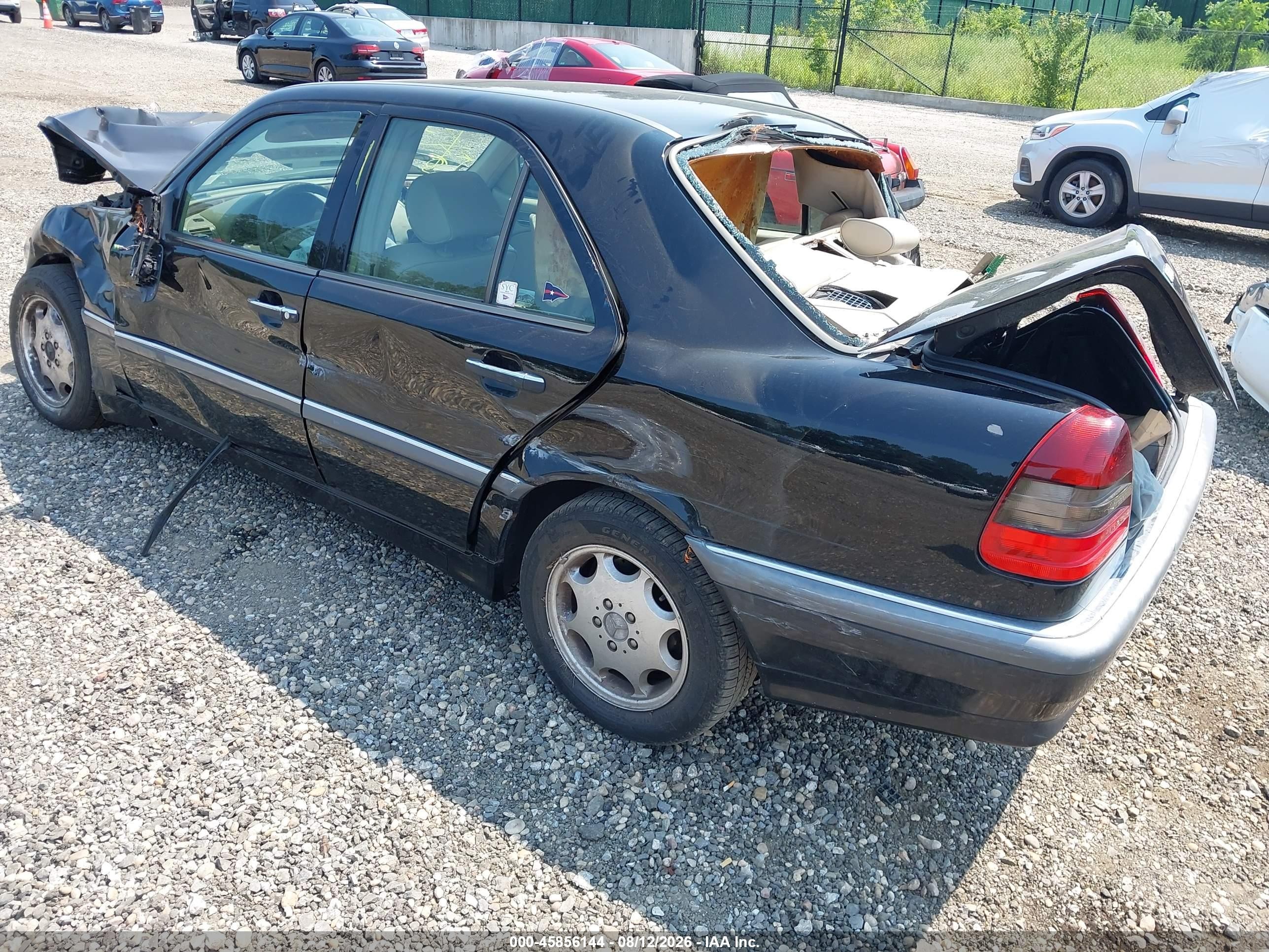 1999 Mercedes-benz C 280   Black vin: WDBHA29G3XA742908