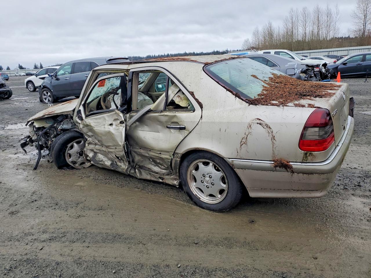 1999 Mercedes-benz C 280 Gold vin: WDBHA29G4XA706192