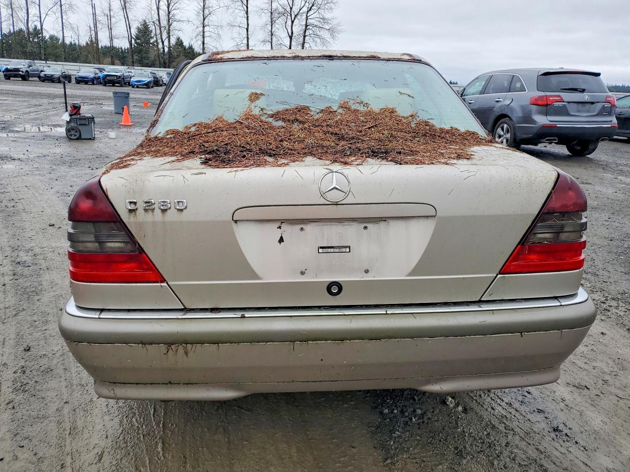 1999 Mercedes-benz C 280 Gold vin: WDBHA29G4XA706192
