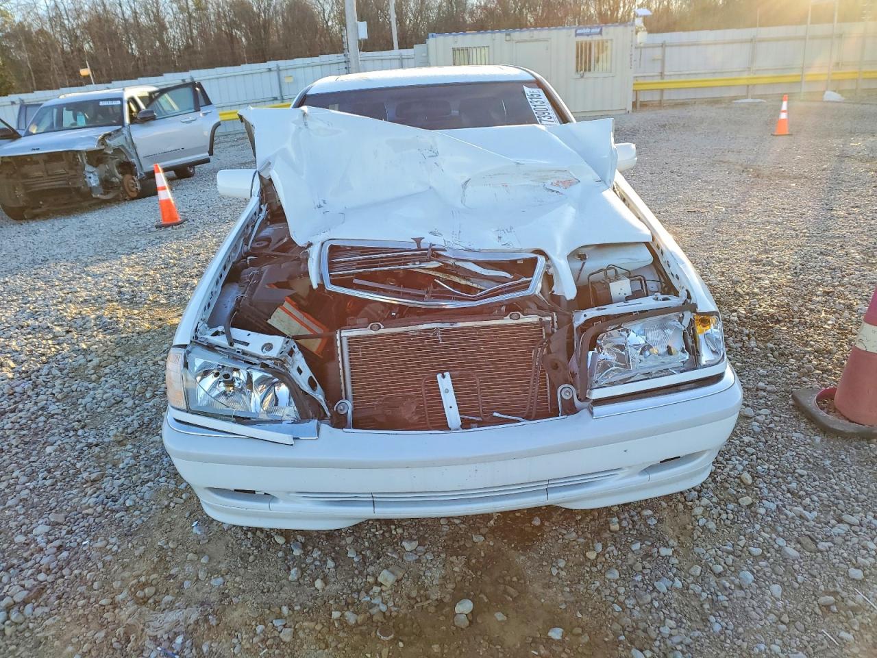 1999 Mercedes Benz C White vin: WDBHA29G4XA746319