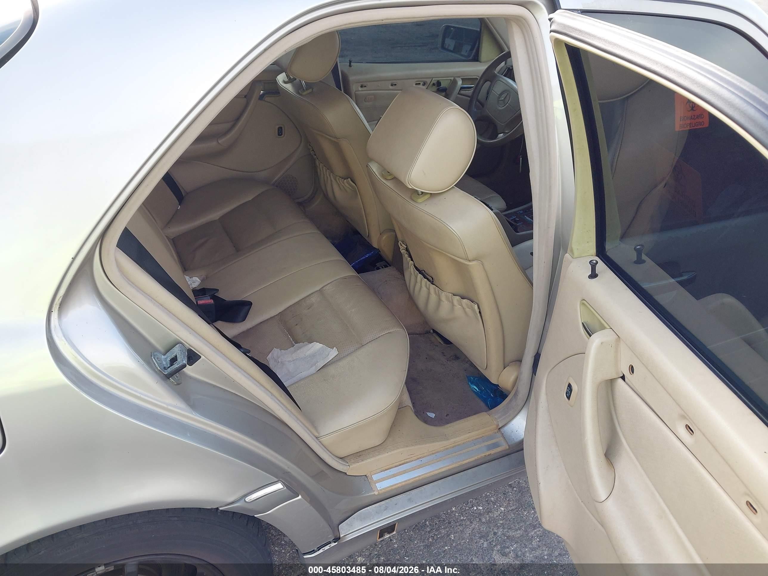 1999 Mercedes-benz C 280   Gold vin: WDBHA29G5XA672036