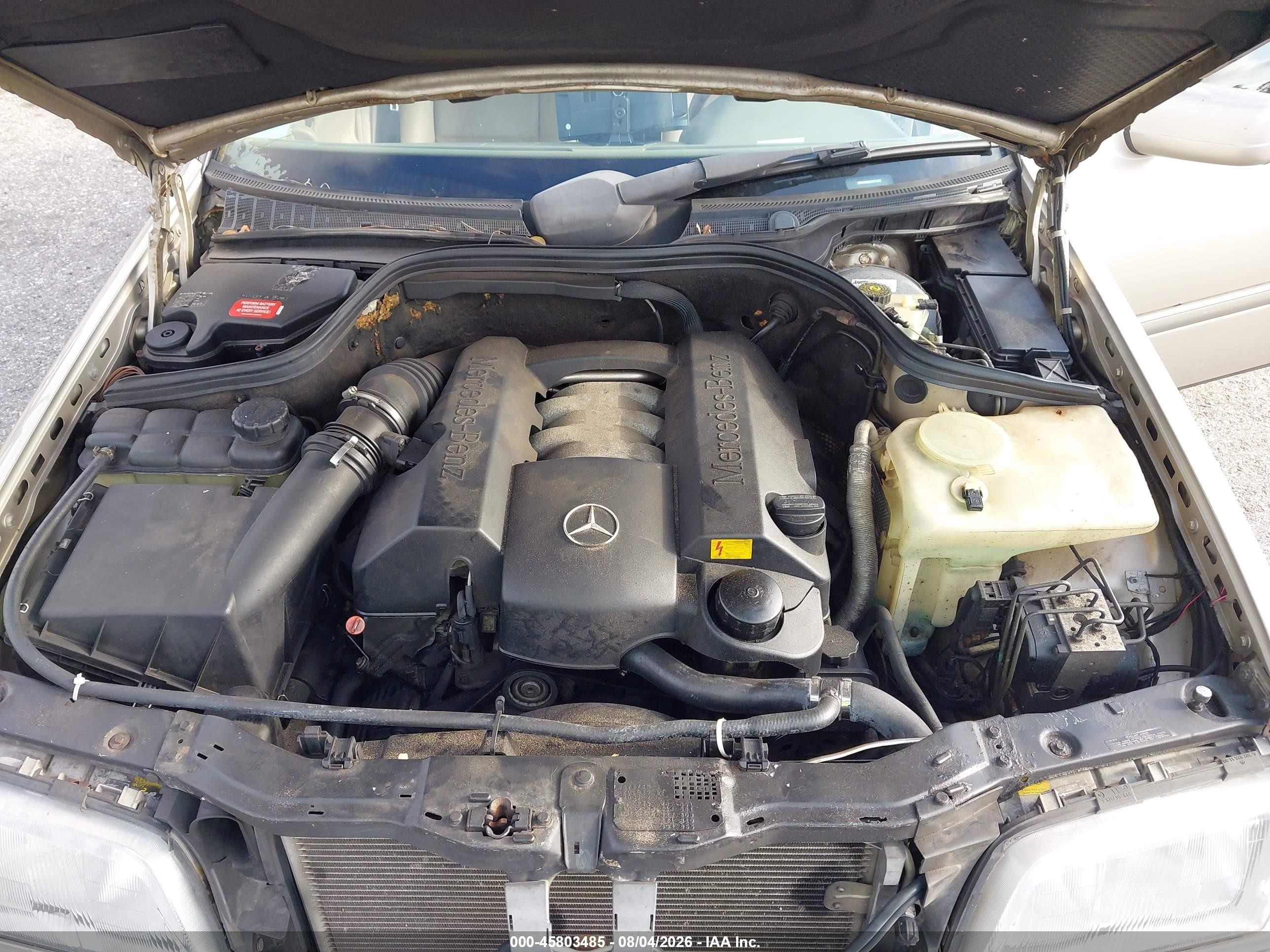 1999 Mercedes-benz C 280   Gold vin: WDBHA29G5XA672036