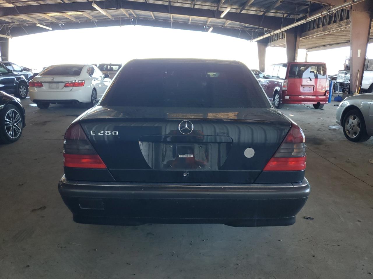 1998 Mercedes-benz C 280 Черный vin: WDBHA29G6WA610465