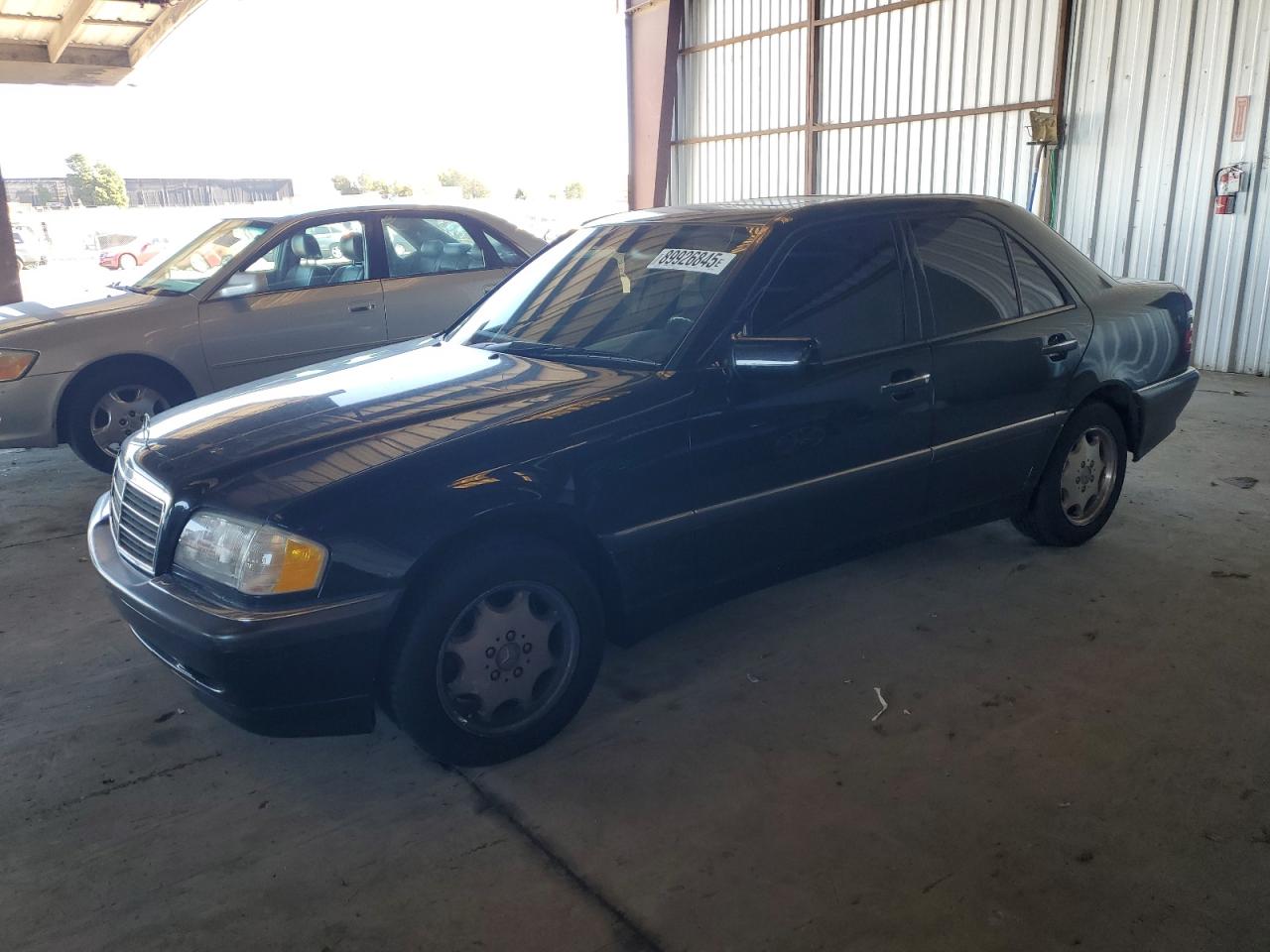 1998 Mercedes-benz C 280 Черный vin: WDBHA29G6WA610465