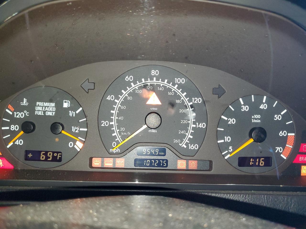 1998 Mercedes-benz C 280 Черный vin: WDBHA29G6WA610465