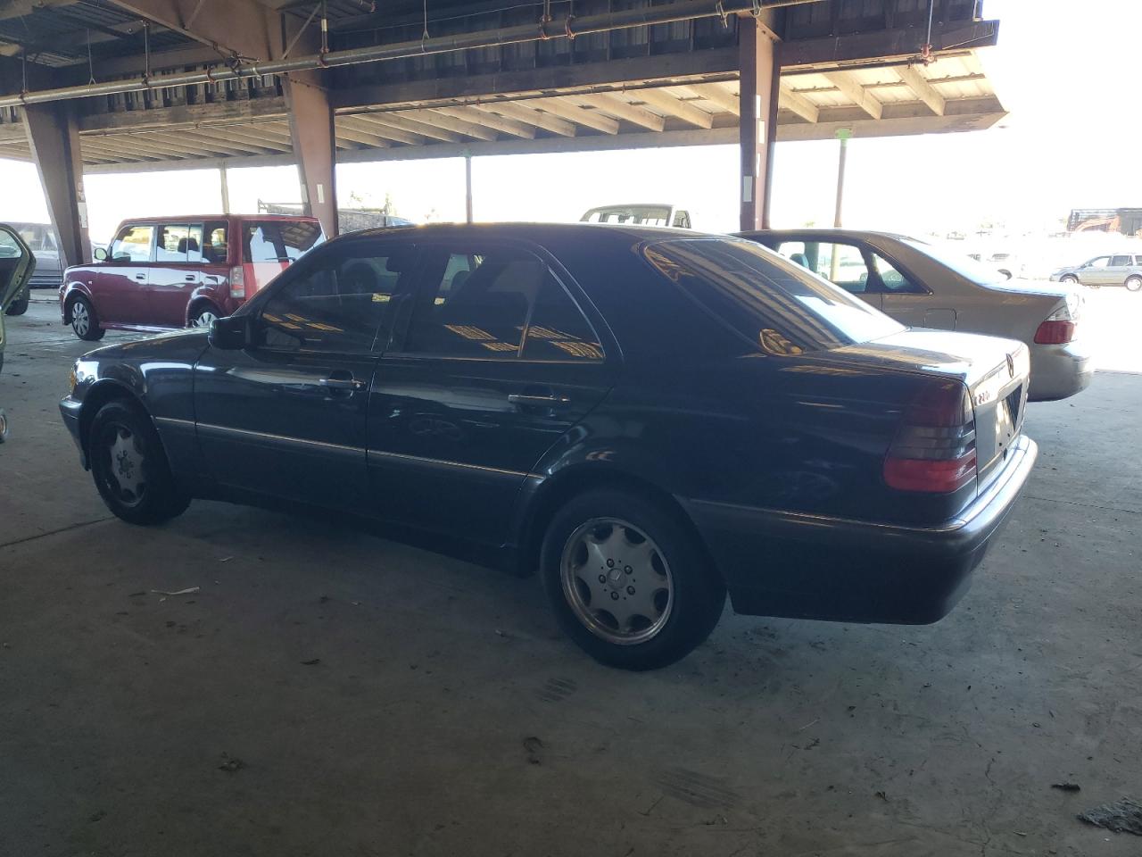 1998 Mercedes-benz C 280 Черный vin: WDBHA29G6WA610465