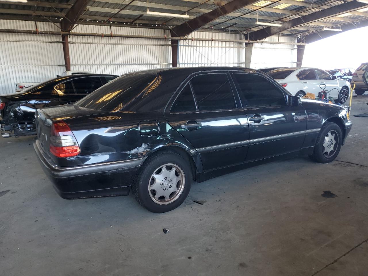 1998 Mercedes-benz C 280 Черный vin: WDBHA29G6WA610465
