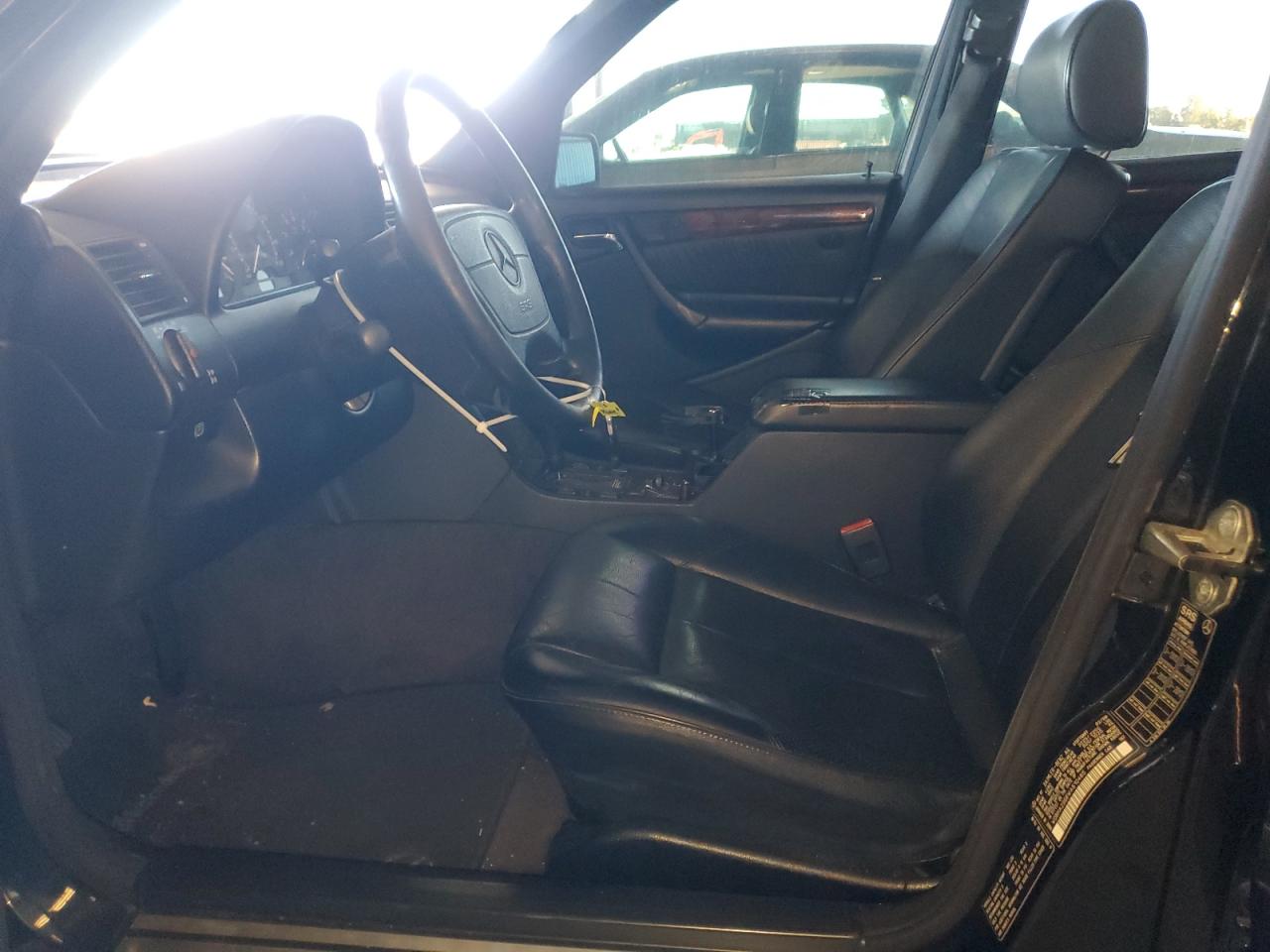 1998 Mercedes-benz C 280 Черный vin: WDBHA29G6WA610465