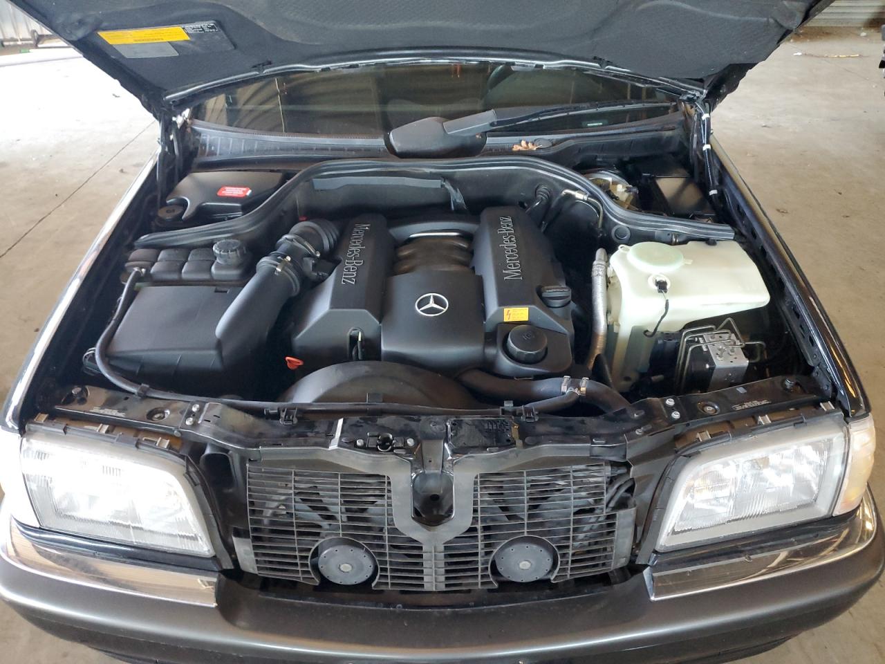 1998 Mercedes-benz C 280 Черный vin: WDBHA29G6WA610465