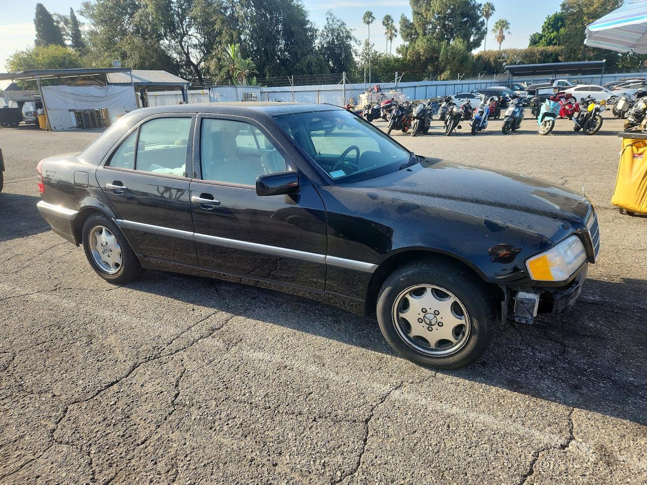 1999 Mercedes-benz C 280 Black vin: WDBHA29G6XA678640