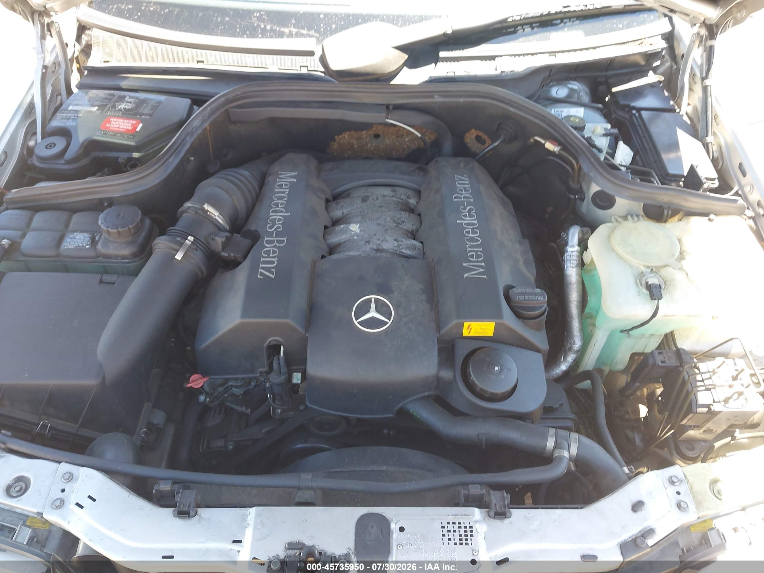 1999 Mercedes-benz C 280   Silver vin: WDBHA29G6XA696815