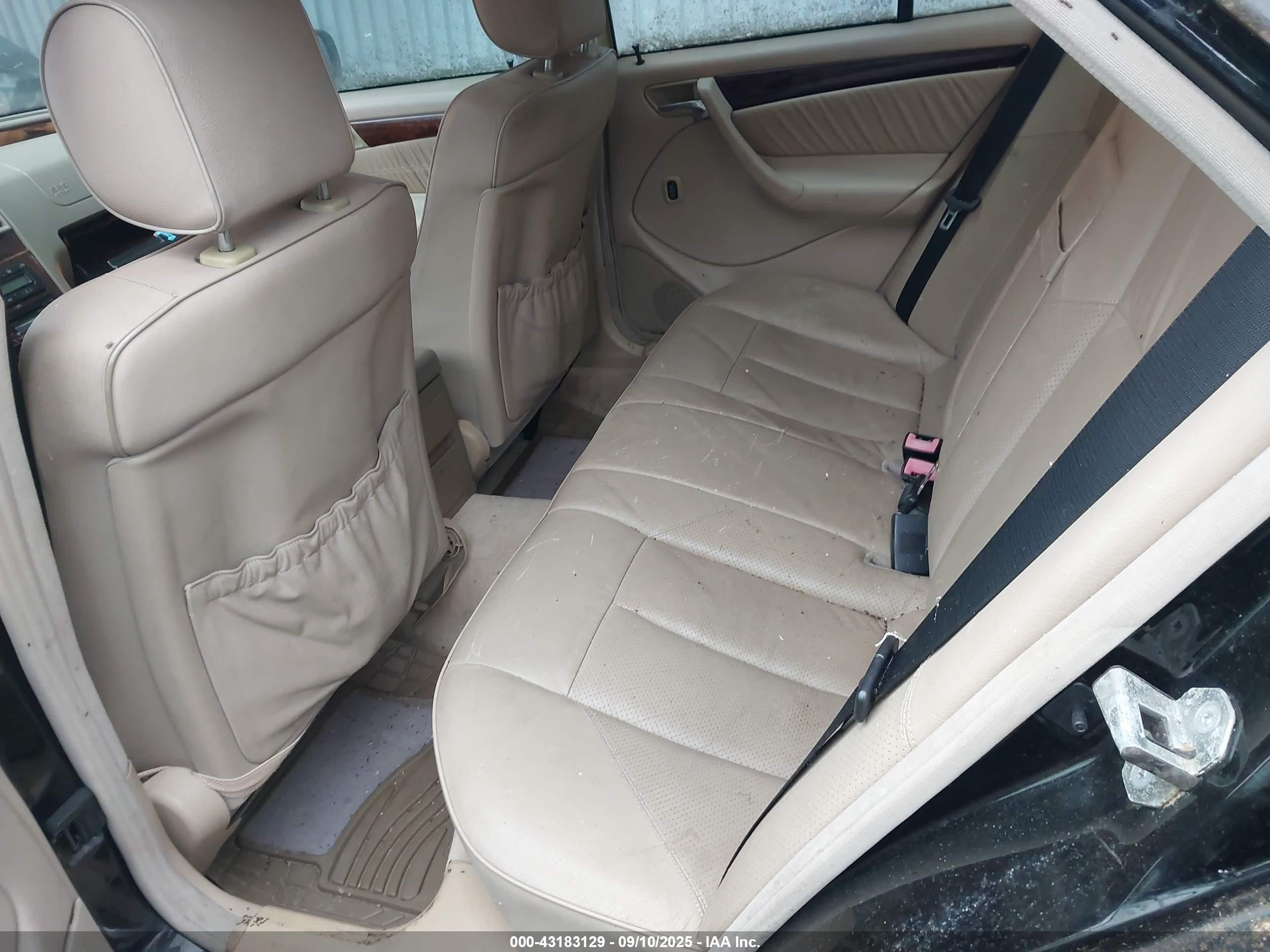 1999 Mercedes-benz C 280   Black vin: WDBHA29G6XA755085