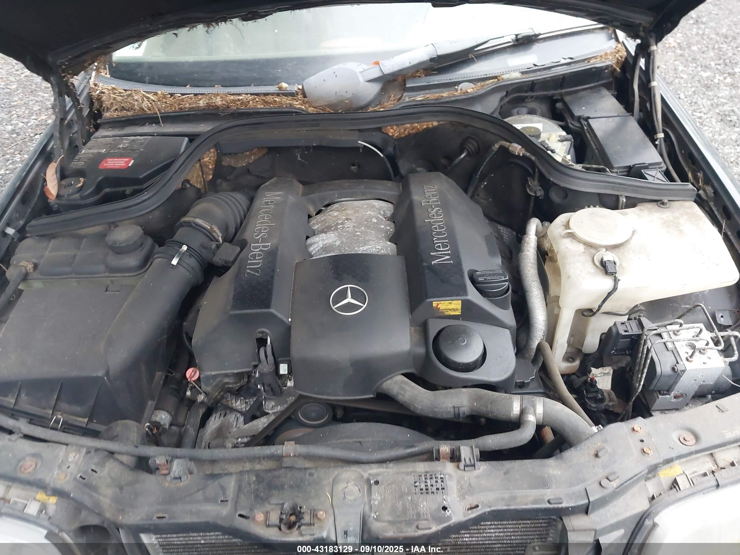 1999 Mercedes-benz C 280   Black vin: WDBHA29G6XA755085