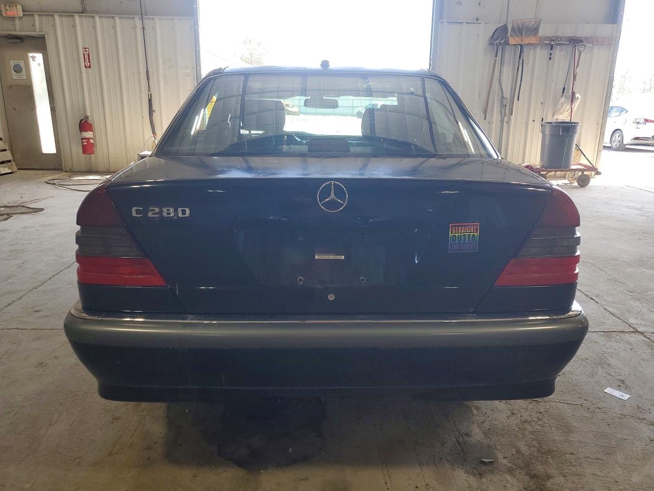 2000 Mercedes-benz C 280 Черный vin: WDBHA29G6YA860811