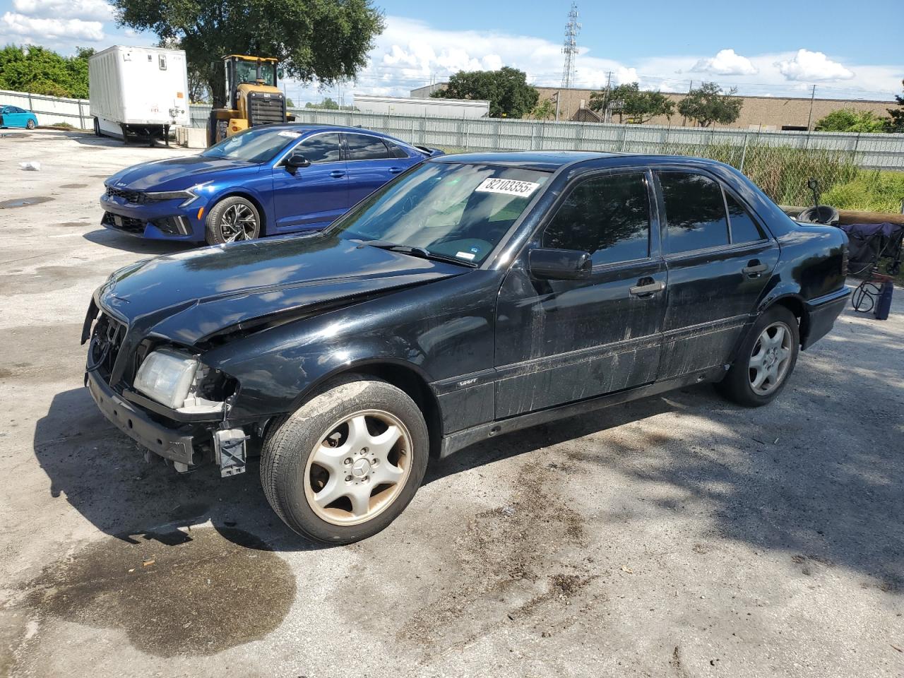 1999 Mercedes-benz C 280 Черный vin: WDBHA29G7XA799919