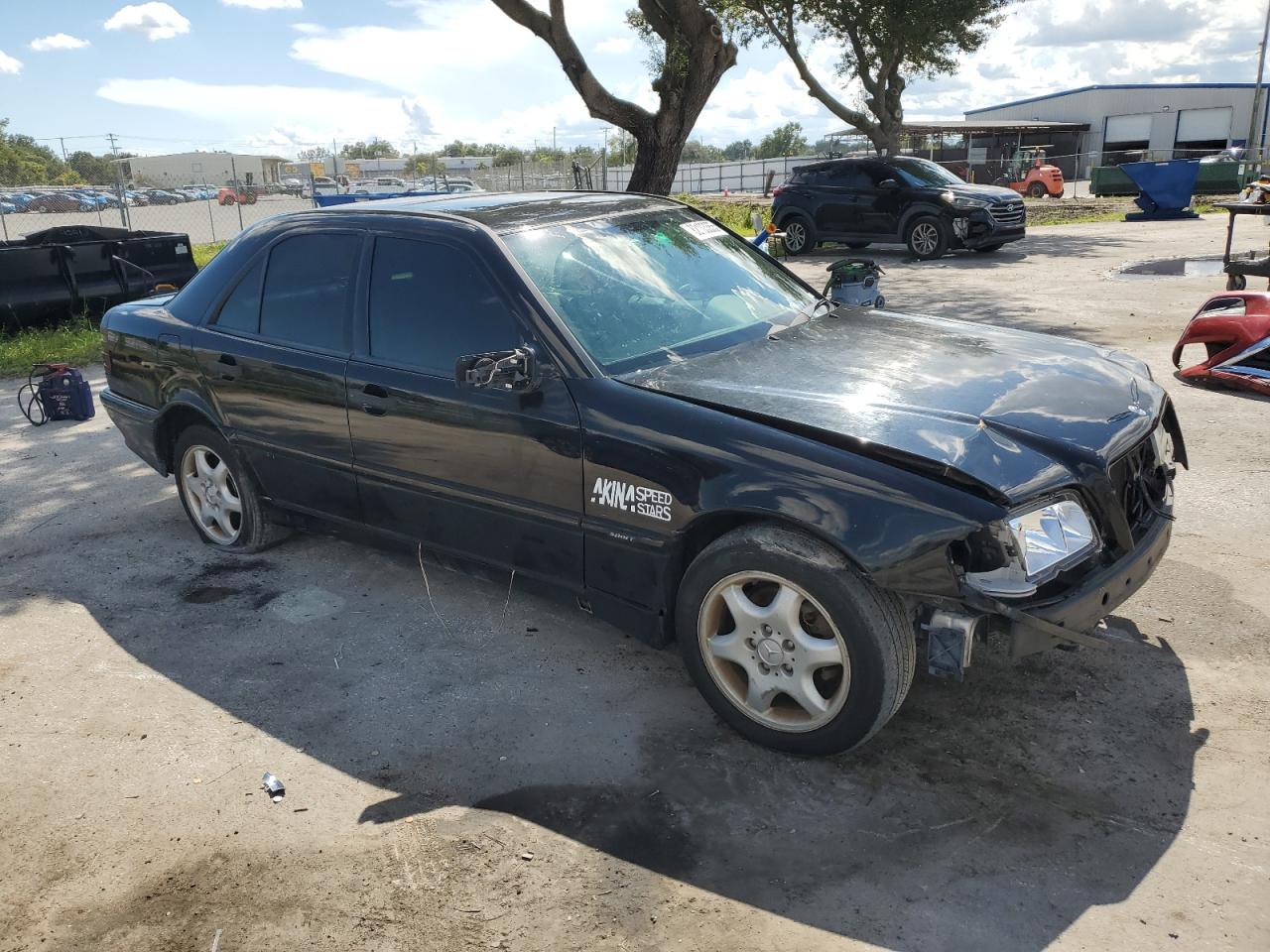 1999 Mercedes-benz C 280 Черный vin: WDBHA29G7XA799919