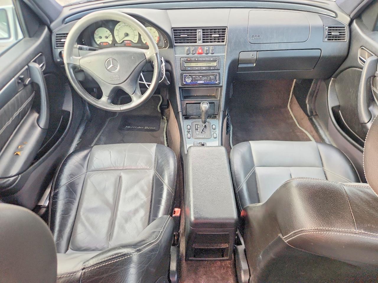 2000 Mercedes-benz C 280 Silver vin: WDBHA29G7YA845685