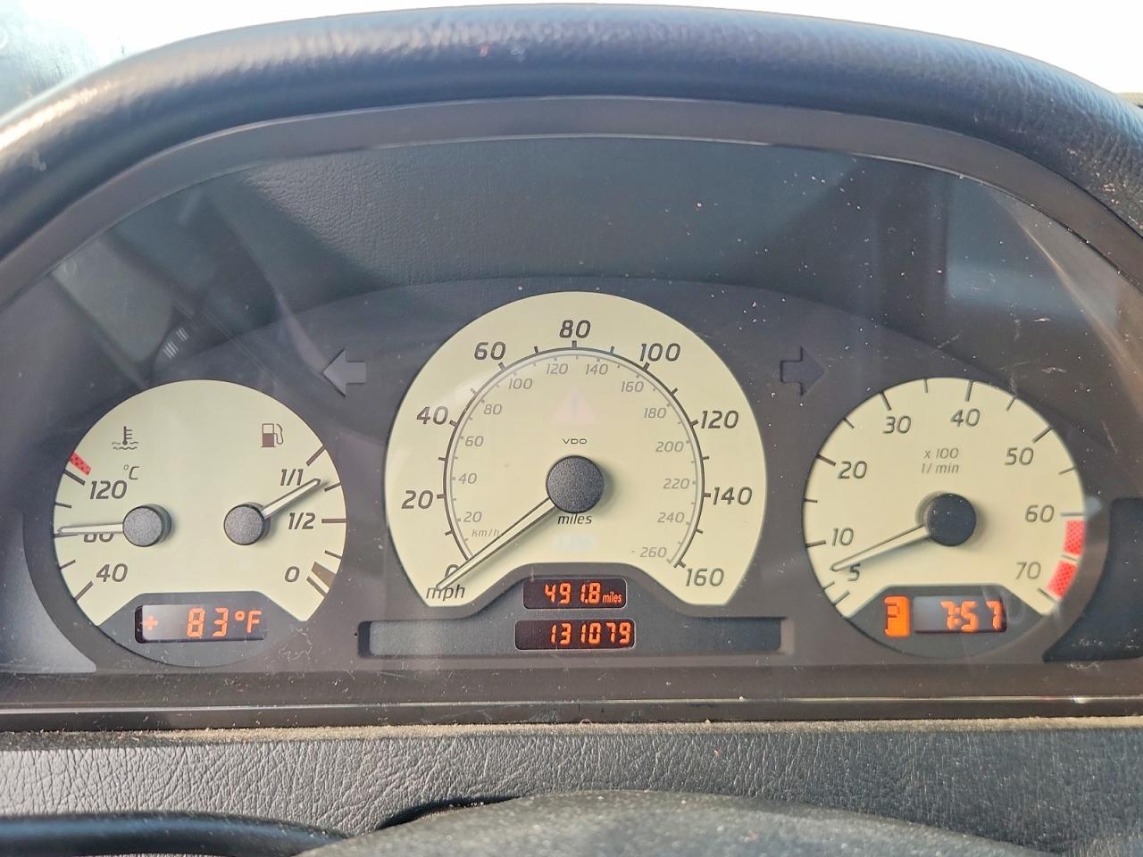 2000 Mercedes-benz C 280 Silver vin: WDBHA29G7YA845685