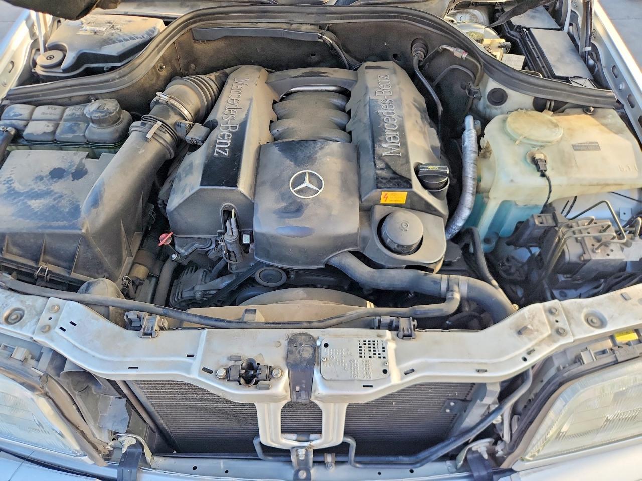 2000 Mercedes-benz C 280 Silver vin: WDBHA29G7YA845685