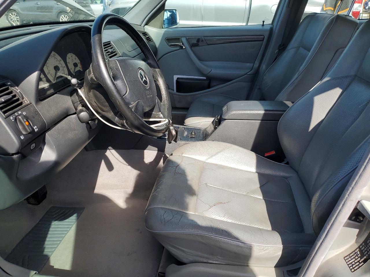 1998 Mercedes-benz C 280 Silver vin: WDBHA29G8WF734563