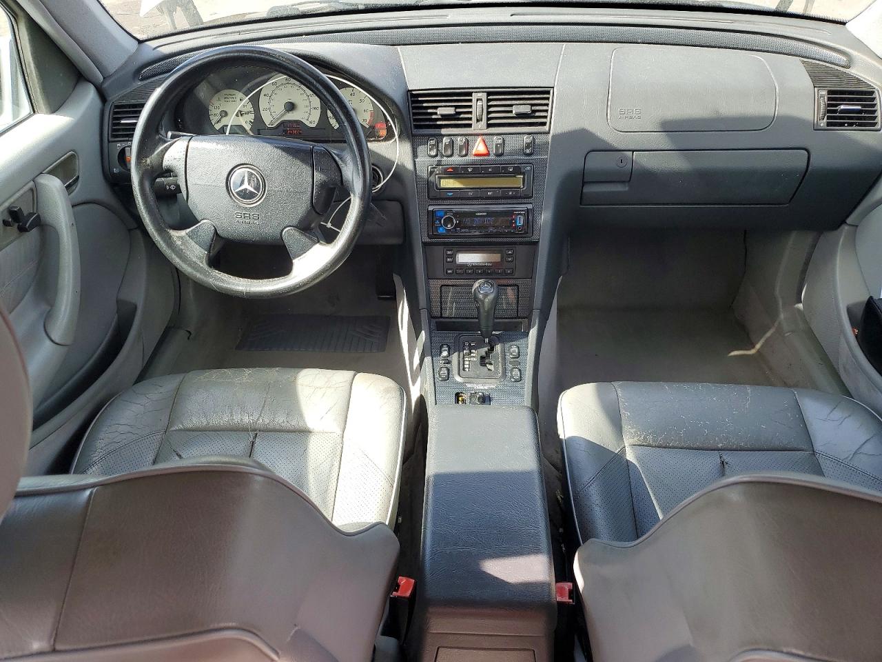 1998 Mercedes-benz C 280 Silver vin: WDBHA29G8WF734563