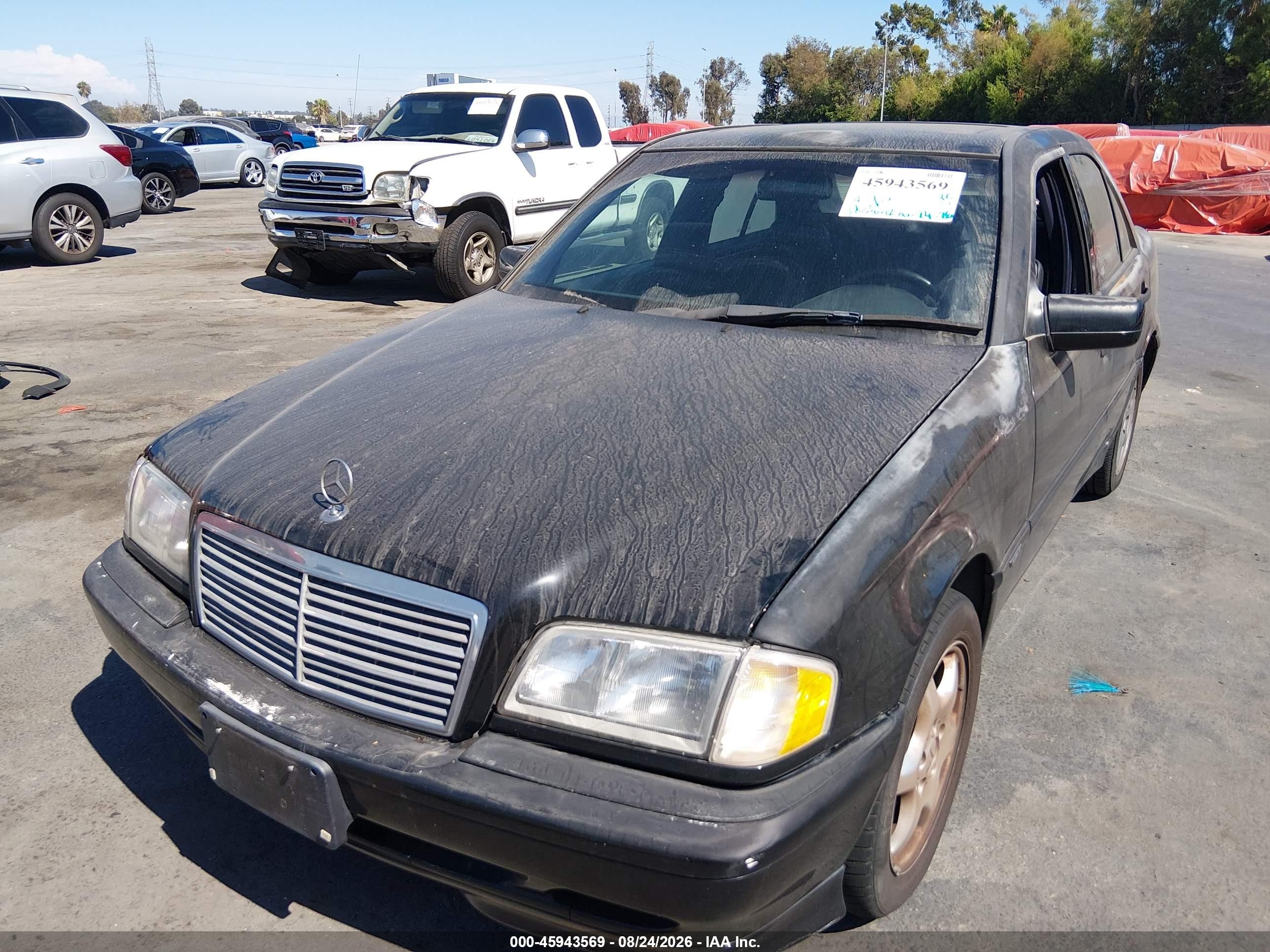 1999 Mercedes-benz C 280   Black vin: WDBHA29G8XA686576