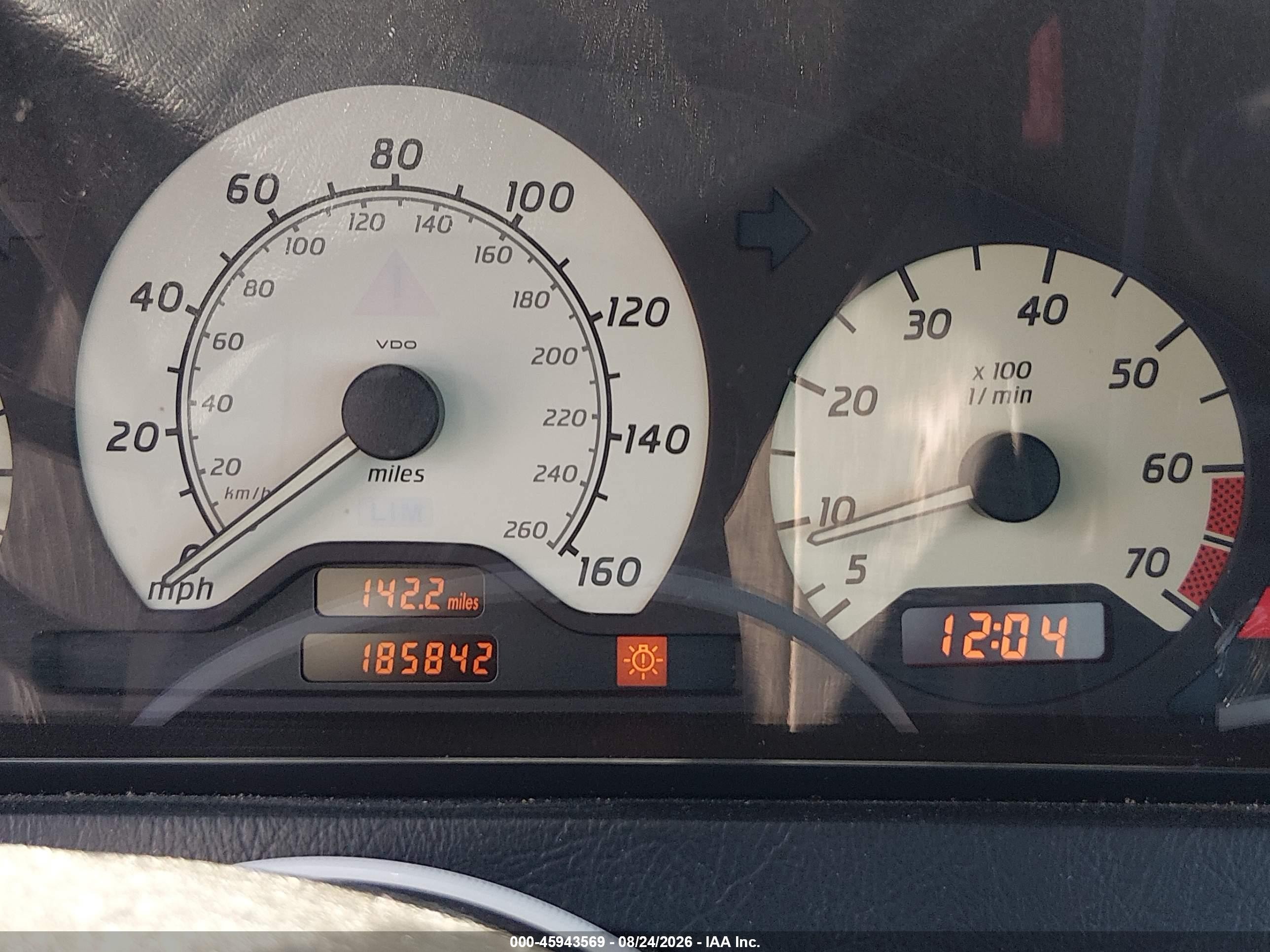 1999 Mercedes-benz C 280   Black vin: WDBHA29G8XA686576