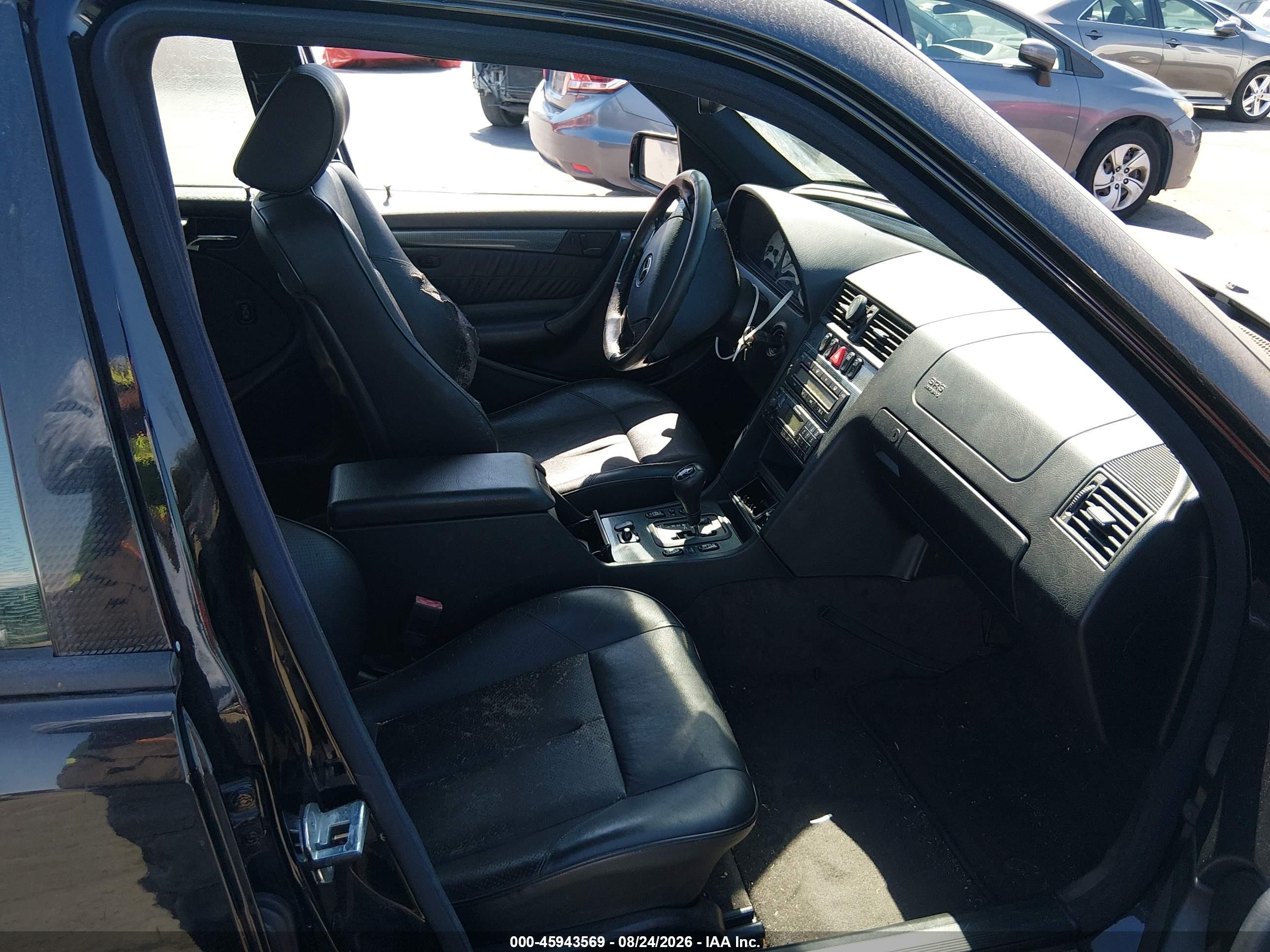 1999 Mercedes-benz C 280   Black vin: WDBHA29G8XA686576